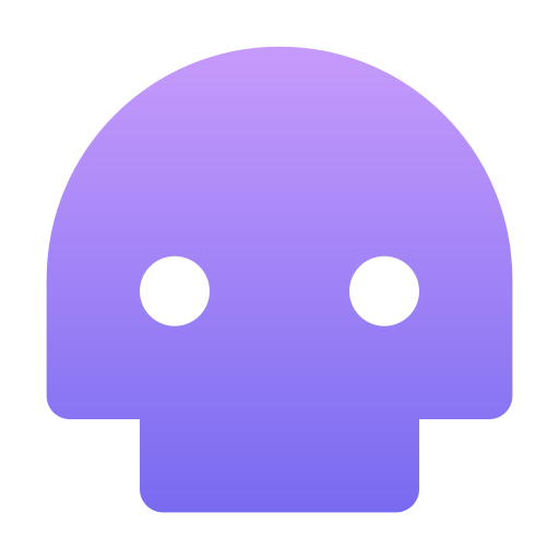 頭蓋骨 Generic Flat Gradient icon