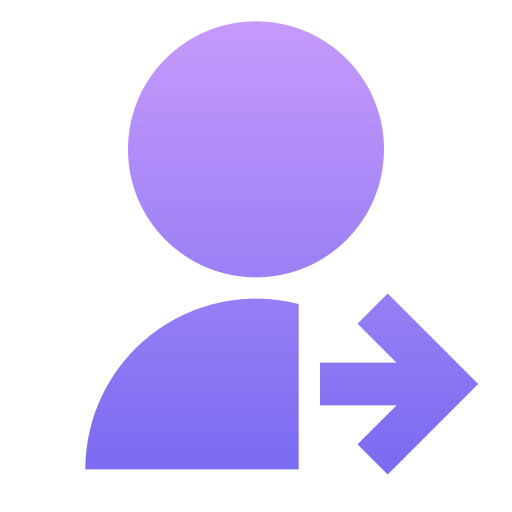 User Generic Flat Gradient icon