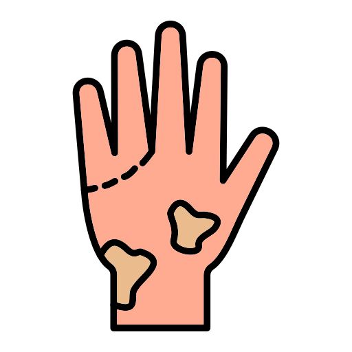指の色の喪失 Generic Outline Color icon