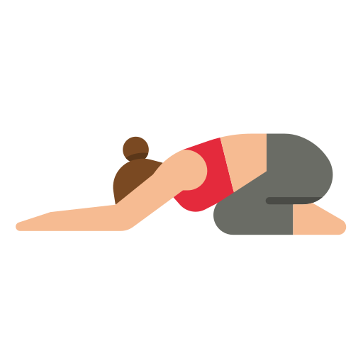 postura de yoga Generic Flat icono