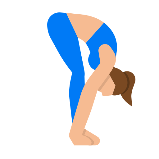 pose de ioga Generic Flat Ícone