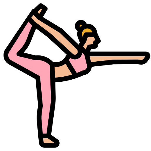 Yoga pose Generic Outline Color icon