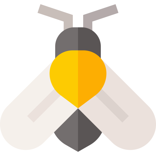 пчела Basic Straight Flat иконка