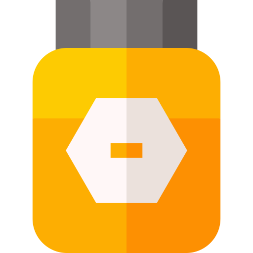 Honey Basic Straight Flat icon