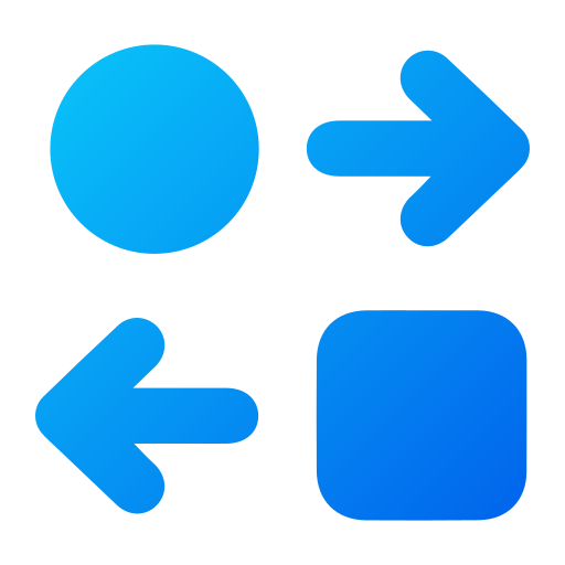 Process Generic Flat Gradient icon