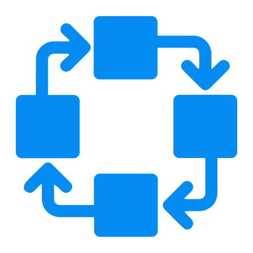 proces Generic Flat ikona