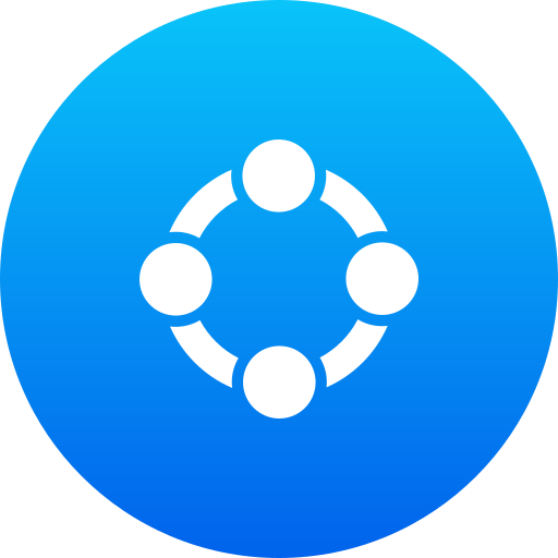 Network Generic Flat Gradient icon