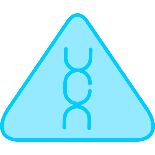발암물질 Generic Blue icon