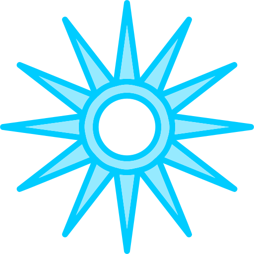 광학 방사선 Generic Blue icon