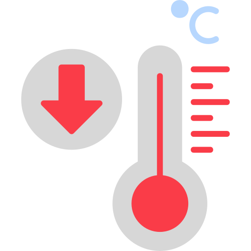 bassa temperatura Generic Flat icona