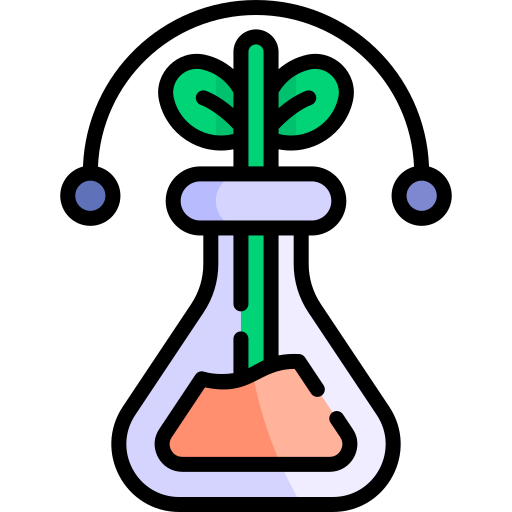 Biology Kawaii Lineal color icon