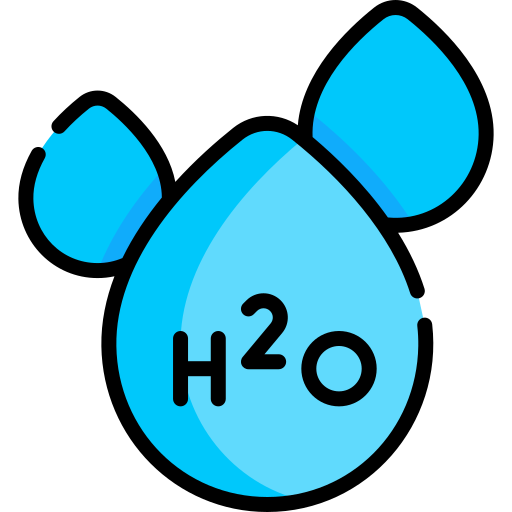 h2o Kawaii Lineal color icon