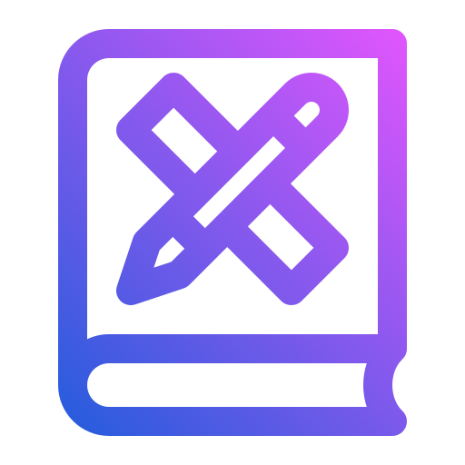 Book Generic Gradient icon