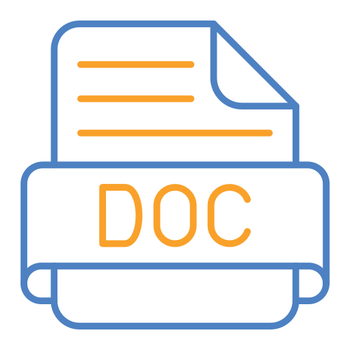 Doc Generic Outline Color icon