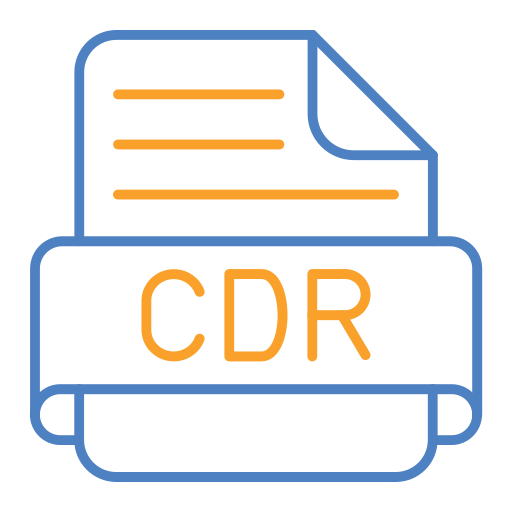 cdr Generic Outline Color icono