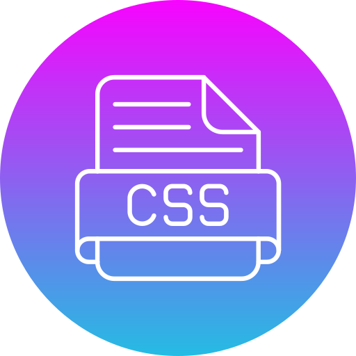 css Generic Flat Gradient icono