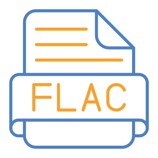 flac Generic Outline Color icon