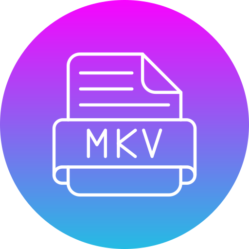 mkv Generic Flat Gradient icono