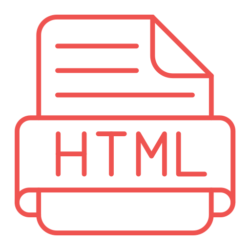 html Generic Simple Colors icon