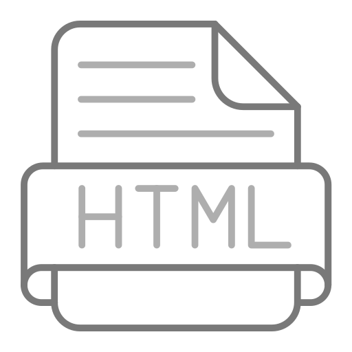 html Generic Grey иконка