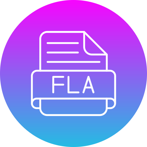 fla Generic Flat Gradient icono