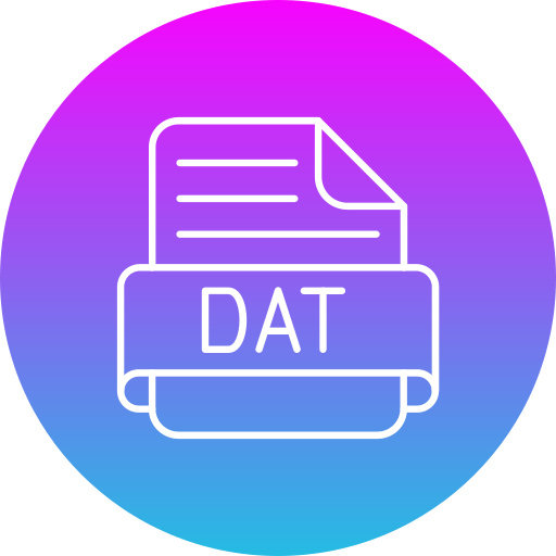 data Generic Flat Gradient ikona