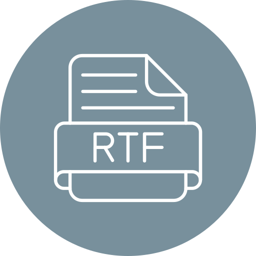 rtf Generic Flat icon