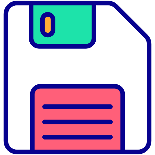 disquette Generic Outline Color Icône