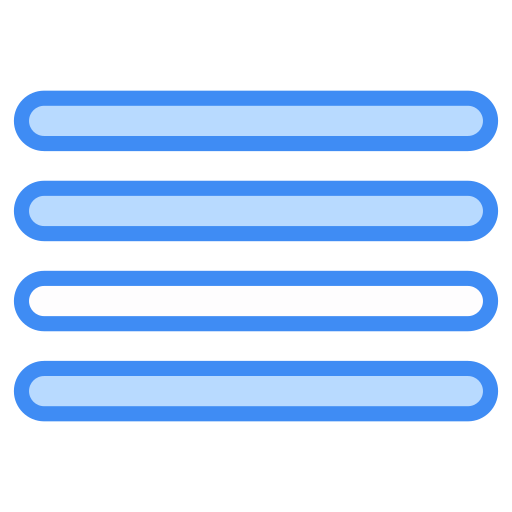 tekst in het midden uitlijnen Generic Blue icoon