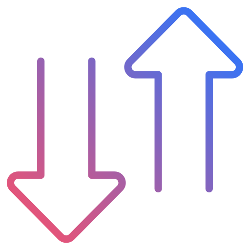 strzałka Generic Gradient ikona