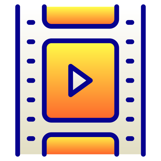 Video play Generic Lineal Color Gradient icon