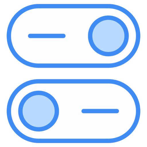 단추 Generic Blue icon