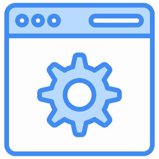 웹사이트 Generic Blue icon