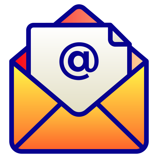Gmail Generic Lineal Color Gradient icon