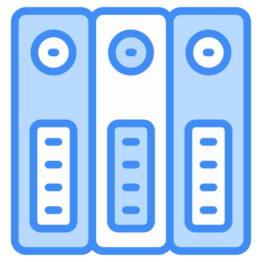 archivo de documento Generic Blue icono
