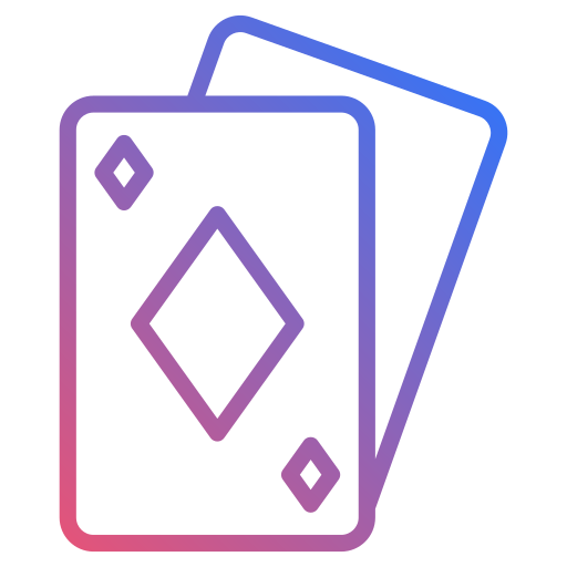 jeu de cartes Generic Gradient Icône