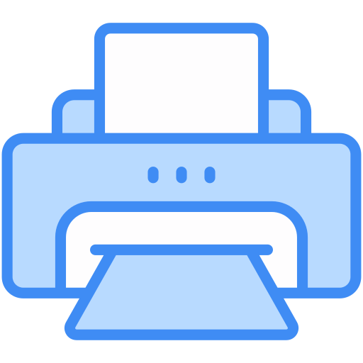 принтер Generic Blue иконка