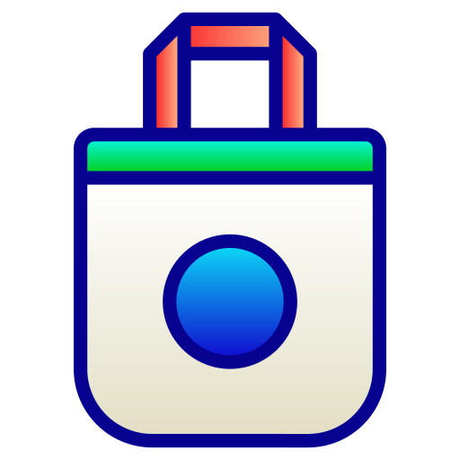 ショッピングバッグ Generic Lineal Color Gradient icon