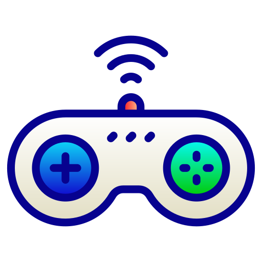 Joystick Generic Lineal Color Gradient icon