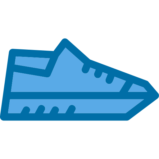 sapatos de academia Generic Blue Ícone