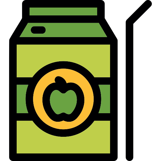 リンゴジュース Generic Outline Color icon