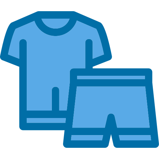 vêtements de sport Generic Blue Icône