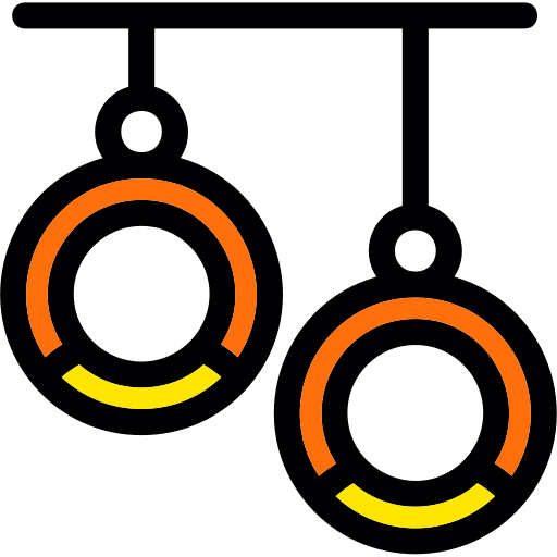 pierścienie Generic Outline Color ikona