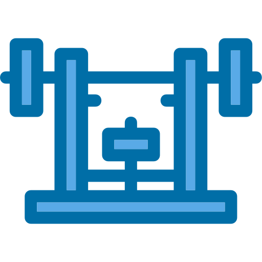 Bench press Generic Blue icon