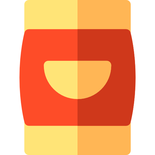 Chips Basic Rounded Flat icon