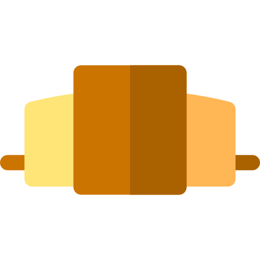 rogalik Basic Rounded Flat ikona