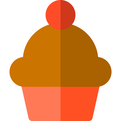 Muffin Basic Rounded Flat icon