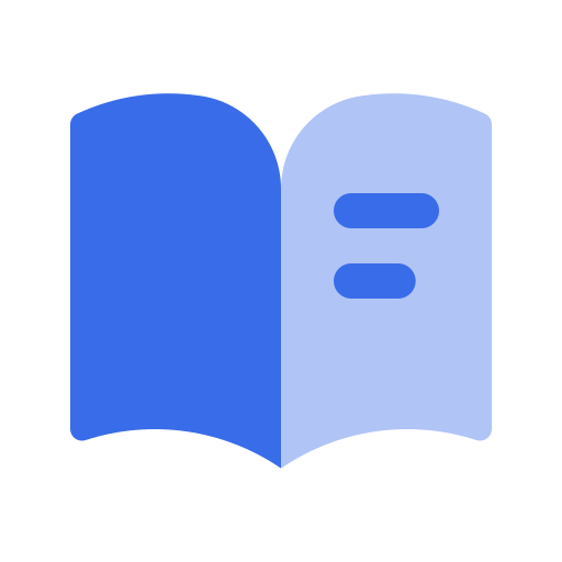 otwarta książka Generic Blue ikona