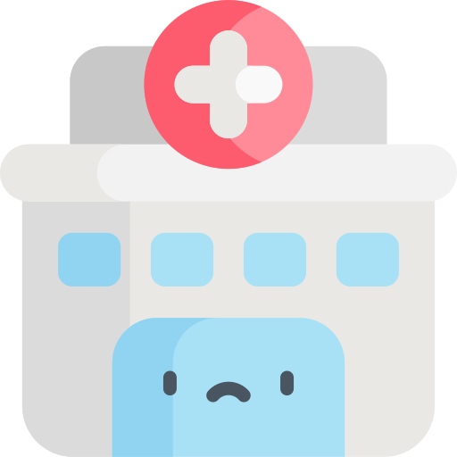 krankenhaus Kawaii Flat icon