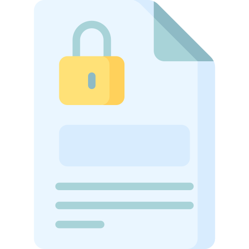 Data protection Special Flat icon